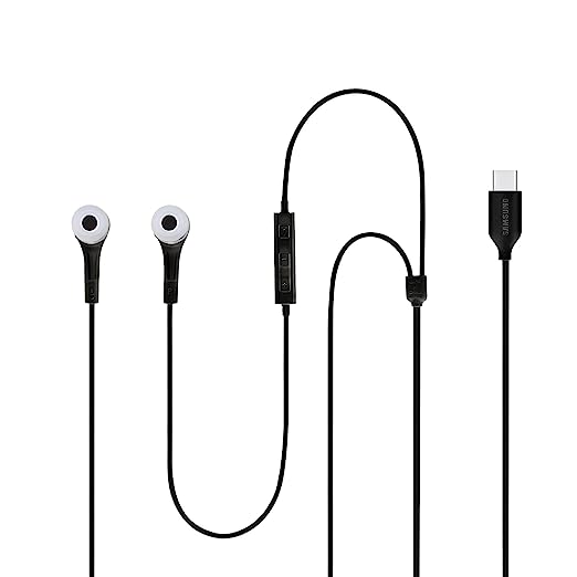 Samsung Original IC050 Type-C Wired in Ear Earphone with mic (Black) Samsung Original IC050 Type-C Wired in Ear Earphone with mic (Black)